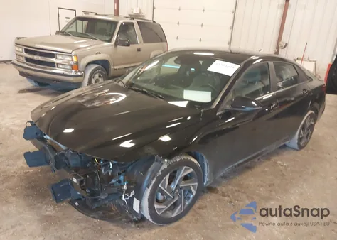 2024 Hyundai Elantra Hybrid Limited from USA, damaged, VIN KMHLN4DJXRU109320